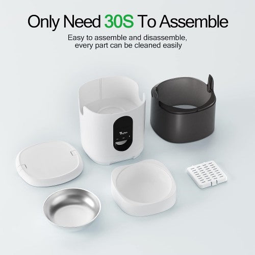4L Automatic Pet Feeder, WiFi Cat Food Dispenser with Stainless Steel Bowl, App Control, Portion Control, Voice Recording for Cats, Small/ Medium Pets 4L Automatic Pet Feeder, WiFi Cat Food Dispenser with Stainless Steel Bowl, App Control, Portion Control, Voice Recording for Cats, Small/ Medium Pets